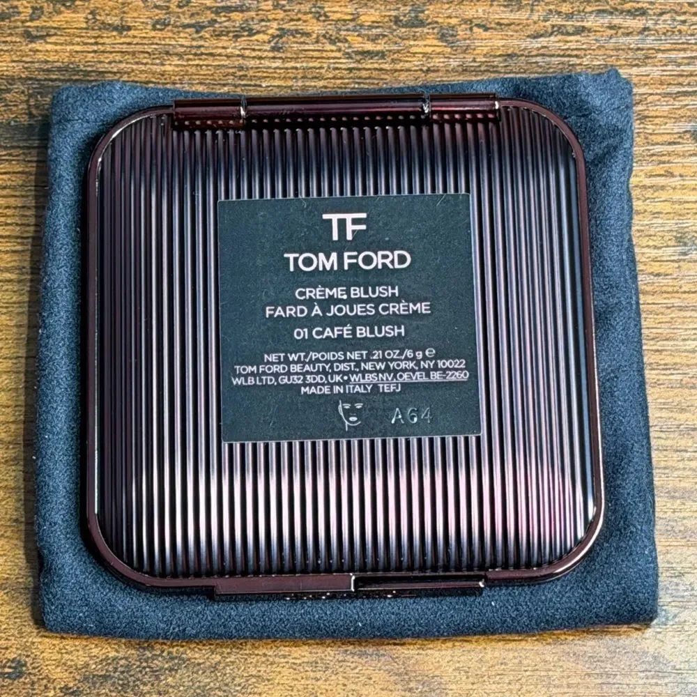Tom Ford Crème Blush 01 Café Blush 6g Luxury Designer Makeup NIB